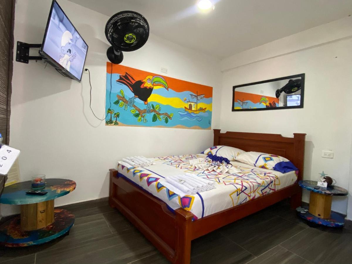 Acuarios Hostal Playa Ladrilleros 外观 照片